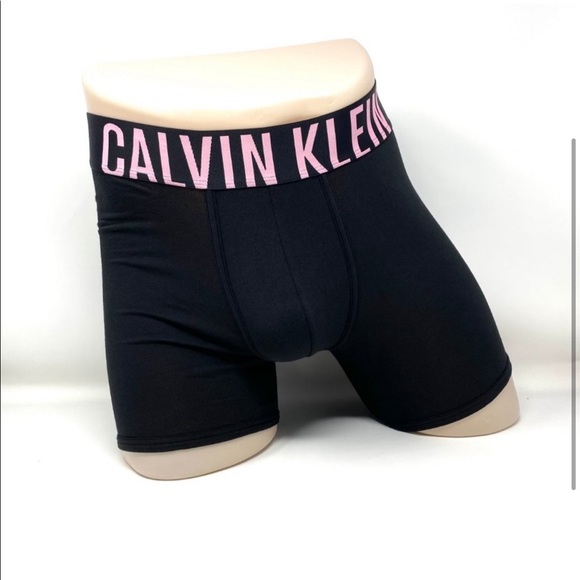 Calvin Klein 3 Pack Men Intense Power Boxer Brief Black Underwear - Picture 2 of 8